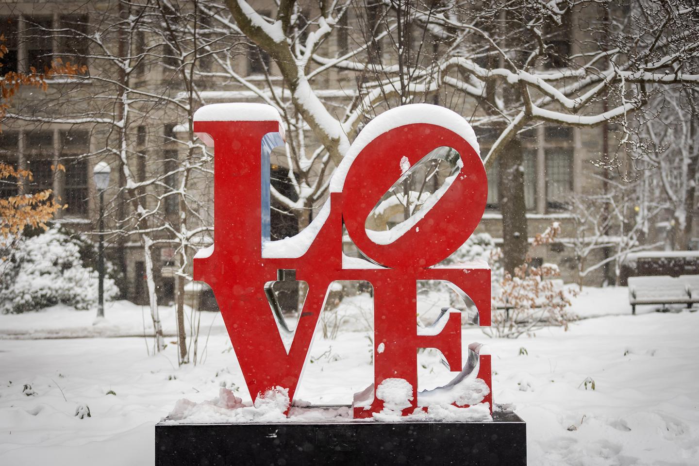 Love Sculpture, University of Pennsylvania