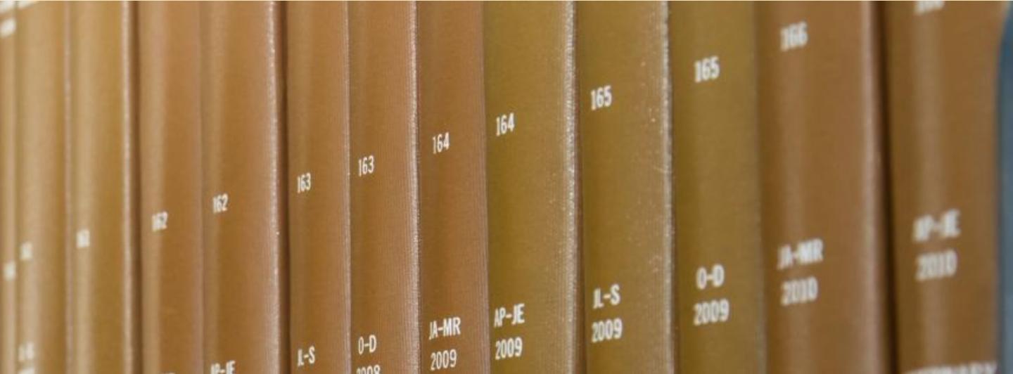 image of books to reflect Data Risk Classification