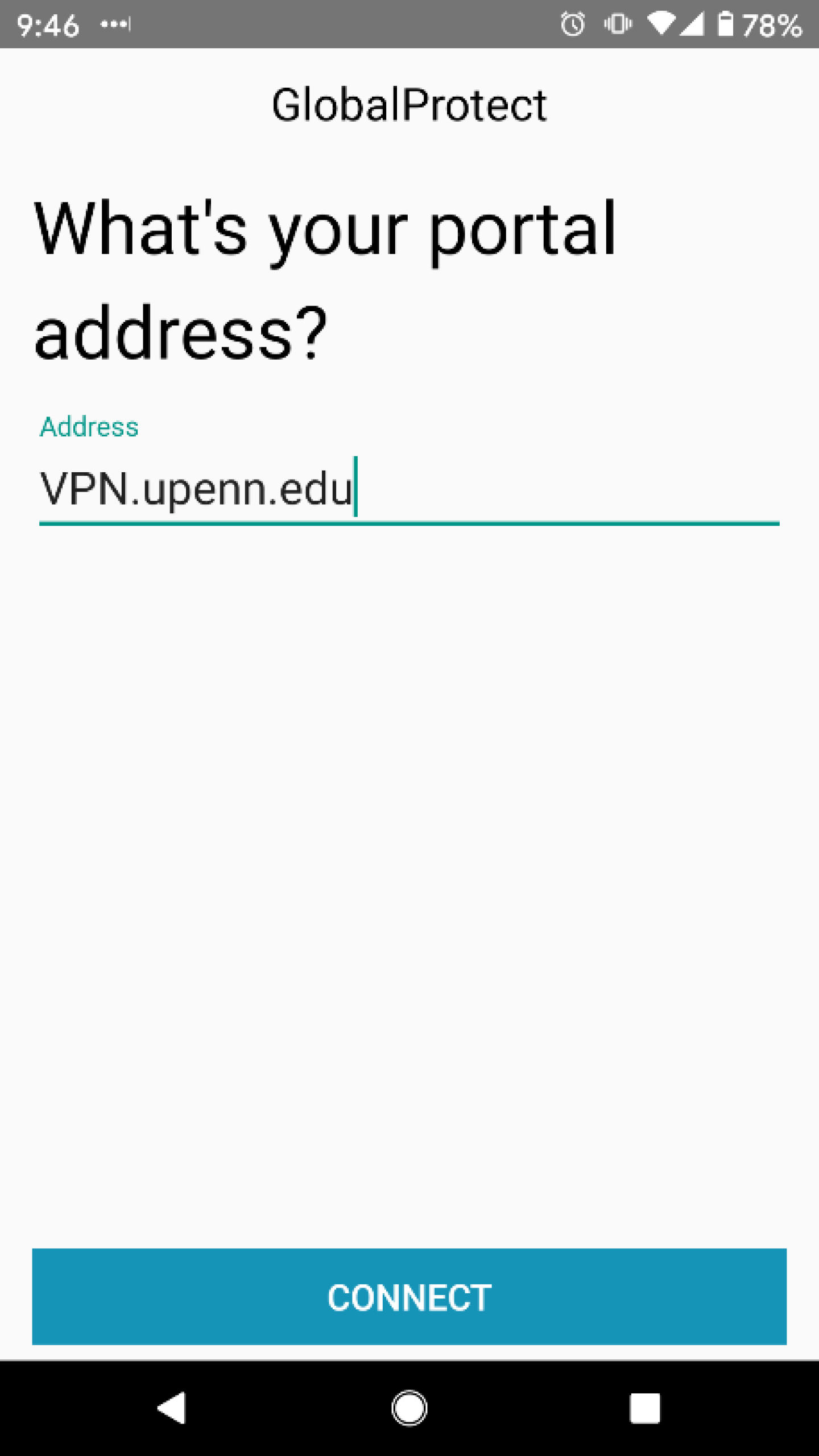 GlobalProtect Android Install Step 2