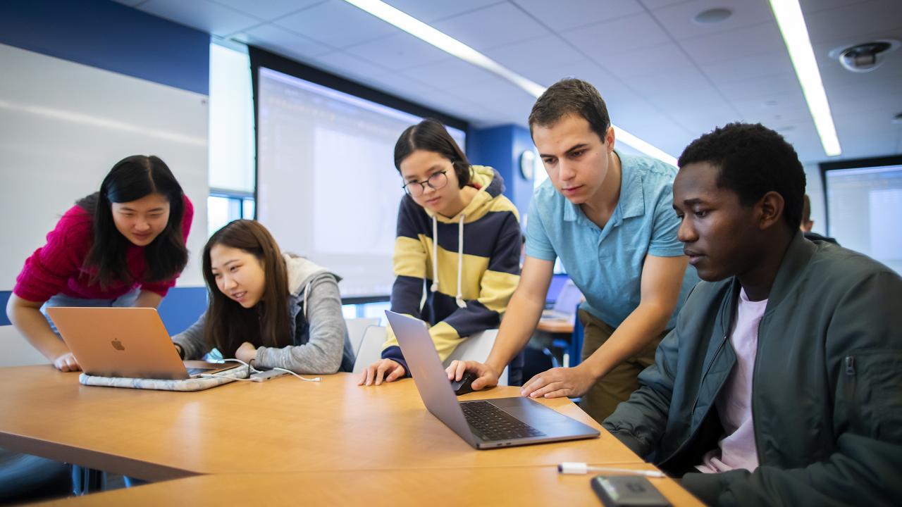 Students in classroom